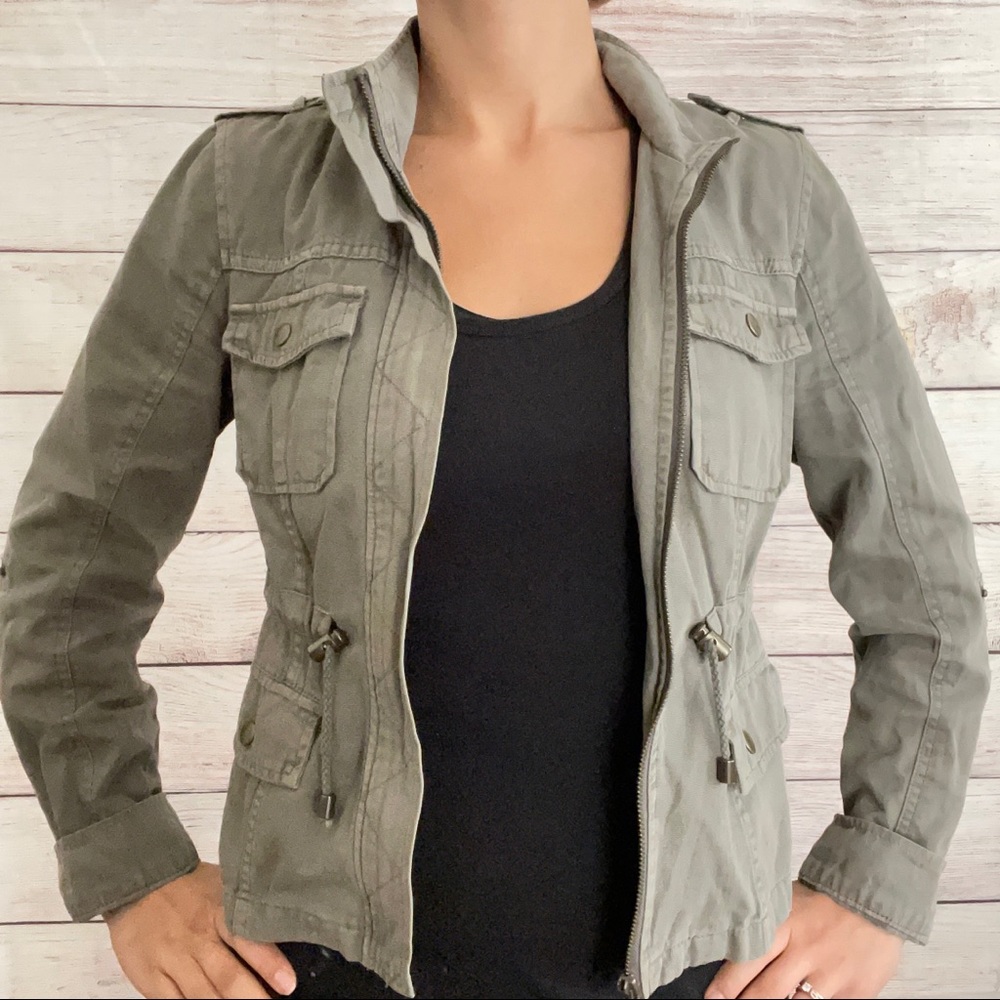 American Rag Military Style Jacket Sz S